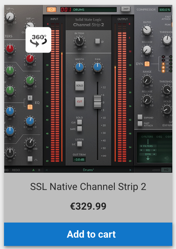 Solid State Logic FX bundle